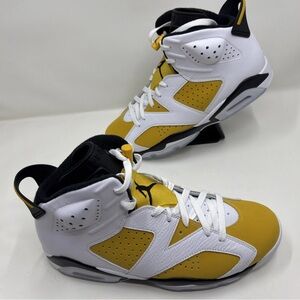 Air Jordan 6 Retro Yellow Ochre Sz 7.5 Men's CT8529-170 BRAND NEW